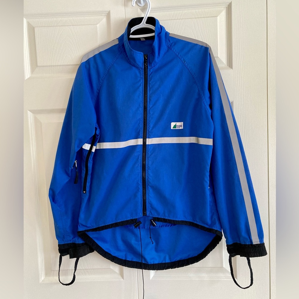 Vintage MEC royal blue running/cycling jacket